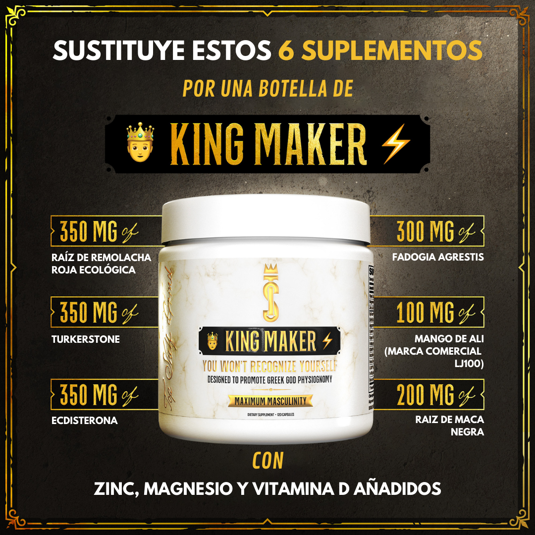 KING MAKER ORIGINAL AMERICANO 120 capsulas