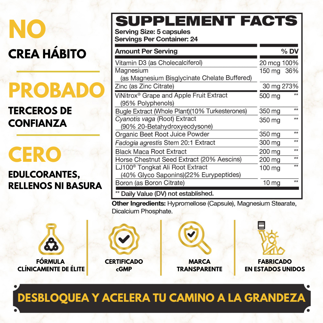 KING MAKER ORIGINAL AMERICANO 120 capsulas